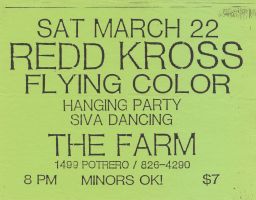 The Farm, 1986 March 22