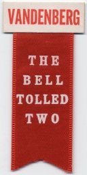 Vandenberg The Bell Tolled Two Ribbon, ca. 1940