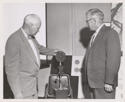 Models of Railroad Signals Used As Exhibits Before Commission