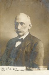 Richard Alexander Fullerton Penrose (1827-1908), M.D. 1849, portrait photograph
