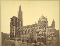 Strasbourg Cathedral. South Façade      