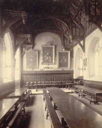 Oxford. Oriel College, Dining Hall      