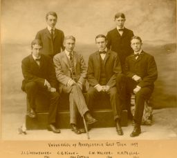 Golf, 1899 varsity, team photograph