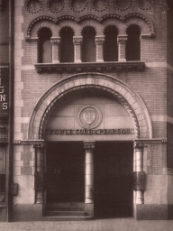 Entrance, Fowle, Cobb & Pearson Building, Boston      