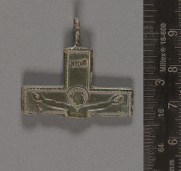 Brass/copper alloy crucifix