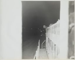 Night Shot from Locomotive