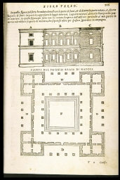 Pianta del Poggio Reale di Napoli [Plan of Poggio Reale] (from Serlio, On Architecture)