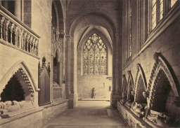 Untitled (Interior, unidentified English church)      