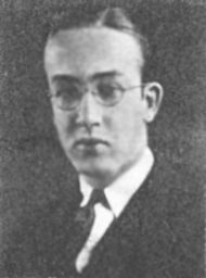 Robert W. Noble (1904-1986), B.Arch. 1926, yearbook photograph