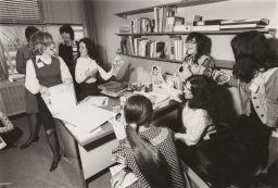 Home economics students from Cornell University and Brooklyn College