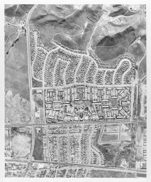 Aerial photo of Baldwin Hills Village.