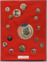 McKinley-Hobart Campaign Buttons, ca. 1896