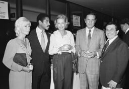 Felipe Luciano, Dina Merrill, Cliff Robertson, and others, Lincoln Center
