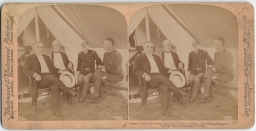 President McKinley visiting Major Gen' Wheeler