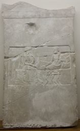 Funerary stele of Pyrrhias and Thettale