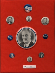 Franklin D. Roosevelt-Garner Campaign Buttons, ca. 1932