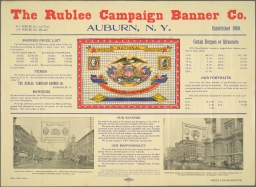 Rublee Campaign Banner Co. Flier