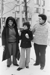 Lorraine Montenegro, Eric Kane, and Donald Antonetti at Michelangelo Apartments