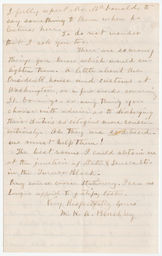 Marietta Benchley letter to Andrew Dickson White, page 3