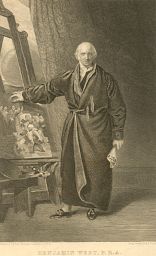 Benjamin West (1738-1820), Class of 1757, portrait