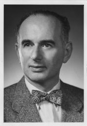 Portrait of Professor Milton R. Konvitz, 1969?