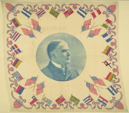 McKinley Western Hemisphere Portrait Handkerchief