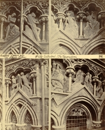 "The Resurrection," Niche Sculptures, Wells Cathedral West Façade 
