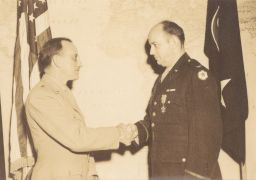 Major General S.L. Scott and Colonel Hermann F. Vieweg