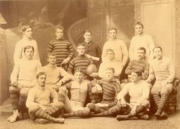 Football, 1887 team, group photograph