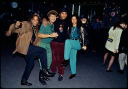 Queen Latifah, DJ Jazzy Joyce, De La Soul, Allison Janney