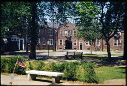 Apartments around village square (Yorkship Village, Camden, New Jersey, USA)