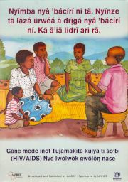 AIDS poster [parents and three children]
