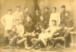 Football, 1886 team, group photograph