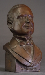 McKinley Commemorative Metal Bust, 1908