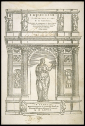 [Title page] (from Vitruvius, On Architecture)