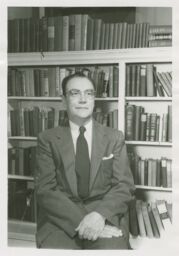 Warren Beck with books