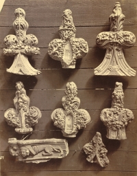 Royal Architectural Museum. Plaster Casts (Poppy Heads) from Ludlow and Elsewhere 