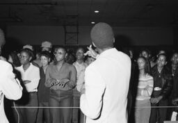 Almighty Kay Gee of the Cold Crush Brothers at Norman Thomas High School