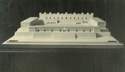 Model of The Nunnery [Las Monjas], Uxmal, for 1933 Chicago World's Fair      