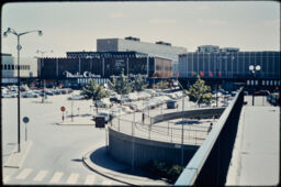 Farsta town center and parking area (Farsta, SE)