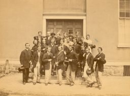 College Class of 1865, group photograph