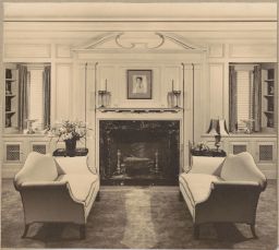Harold Jacobi residence - living room