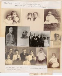 Collage of Allen Family Photographs ca. 1885-1893