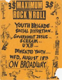 On Broadway, 1982 August 18
