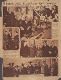 Syracuse Herald Rotogravure Section: Governor Franklin D. Roosevelt