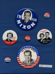 Nixon Campaign Buttons, ca. 1960