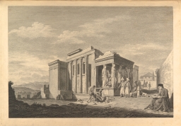 A View of the west end of the Temple of Minerva Polias, and of the Pandrosium