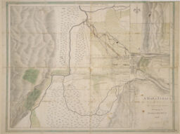 A map of Ithaca and the adjoining land belonging to Simeon De Witt, 1806