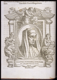 Giotto, pittore, scultore, et architetto Fior (from Vasari, Lives)