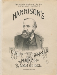 Harrison's Tariff Campaign March